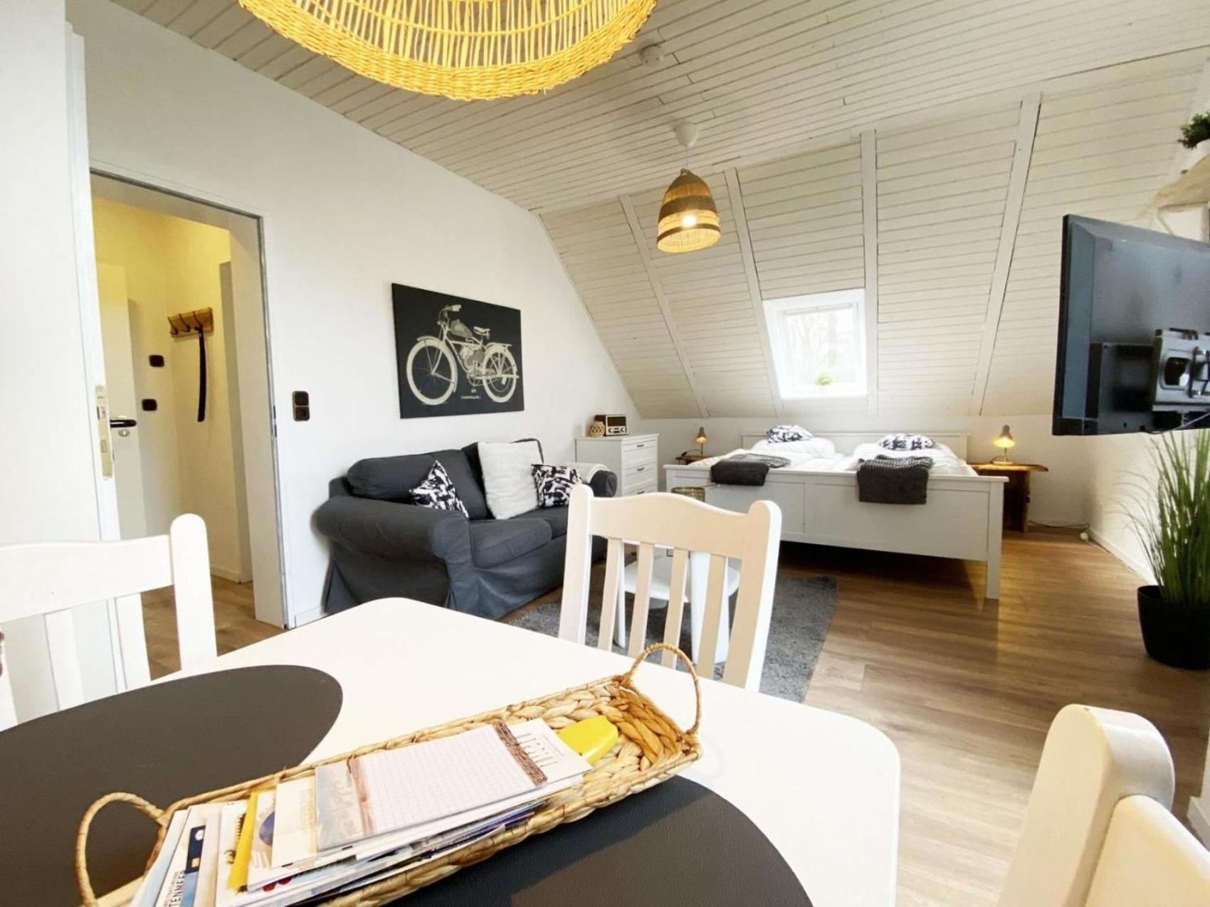 Ferien Im Wangerland - Haus Wiesenweg - Apartment 2 1Og ホールマージール エクステリア 写真