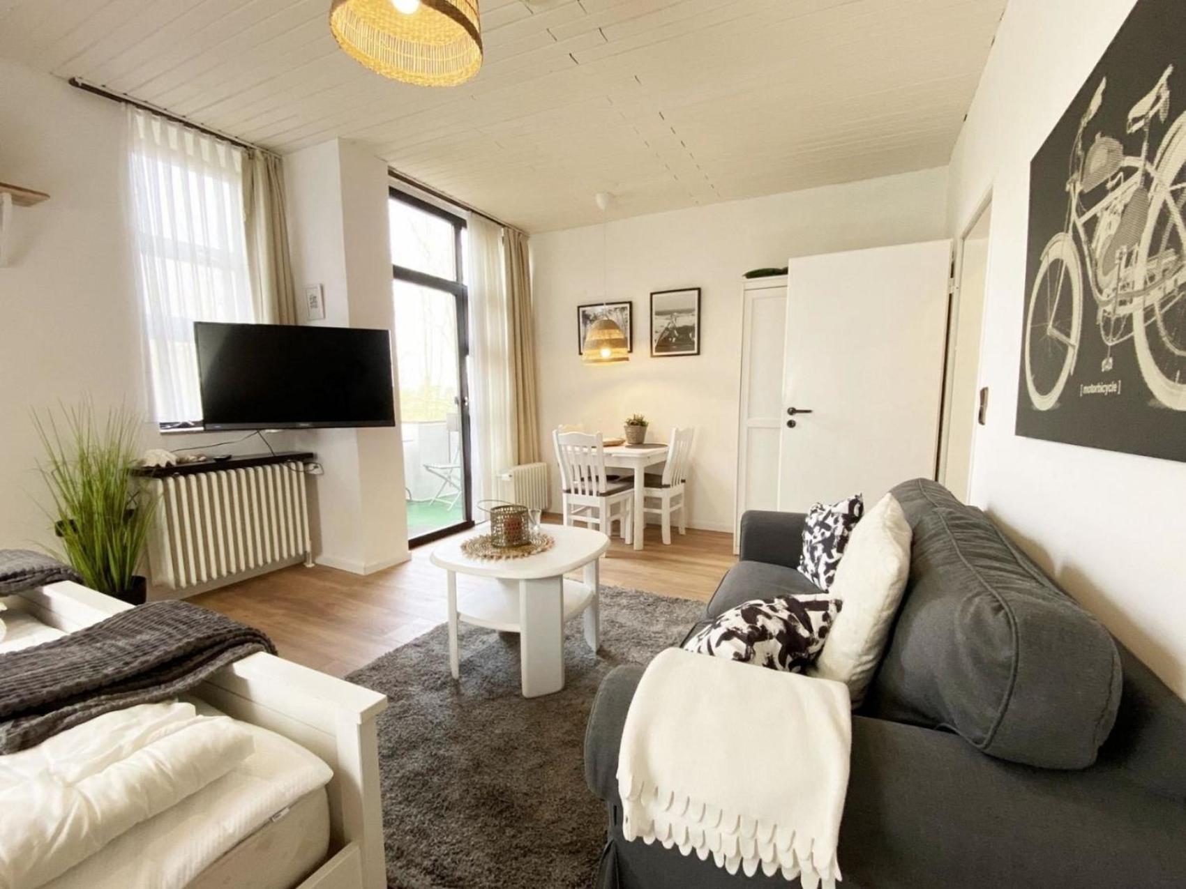 Ferien Im Wangerland - Haus Wiesenweg - Apartment 2 1Og ホールマージール エクステリア 写真