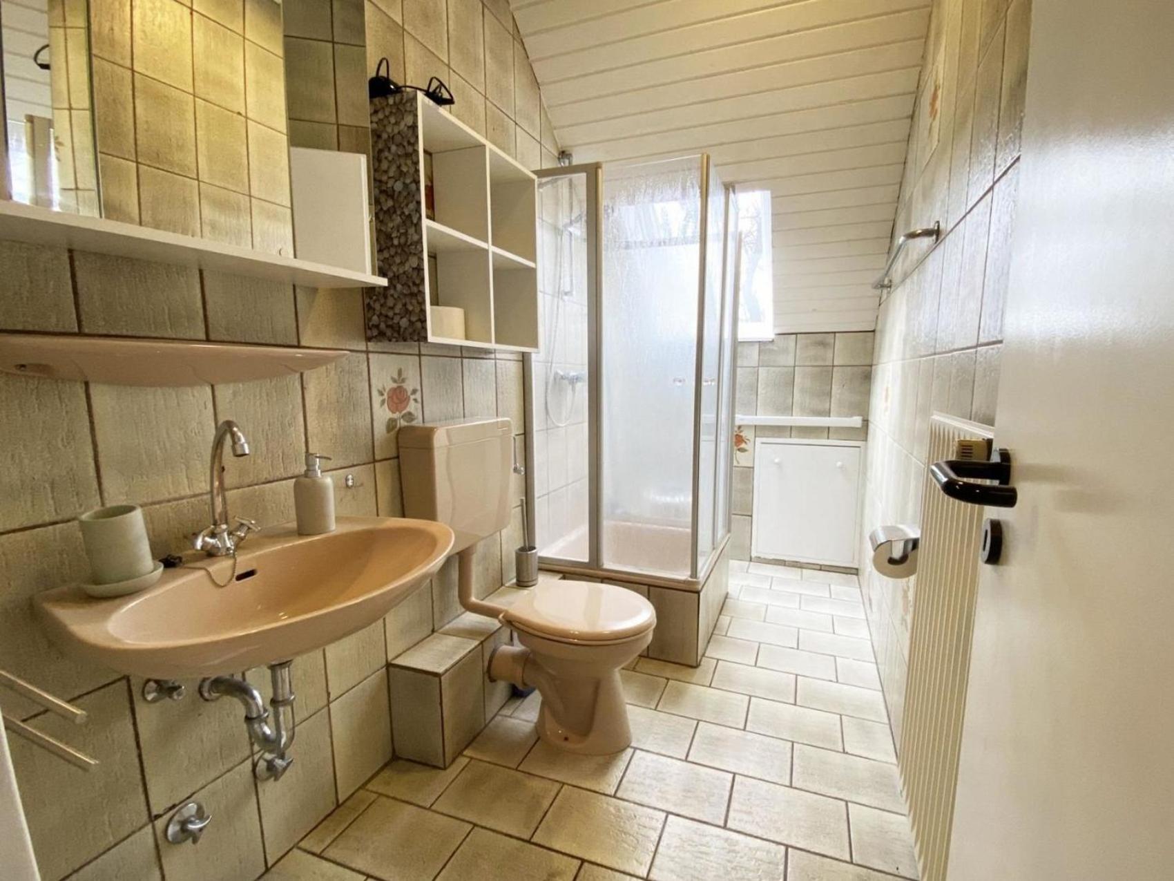 Ferien Im Wangerland - Haus Wiesenweg - Apartment 2 1Og ホールマージール エクステリア 写真