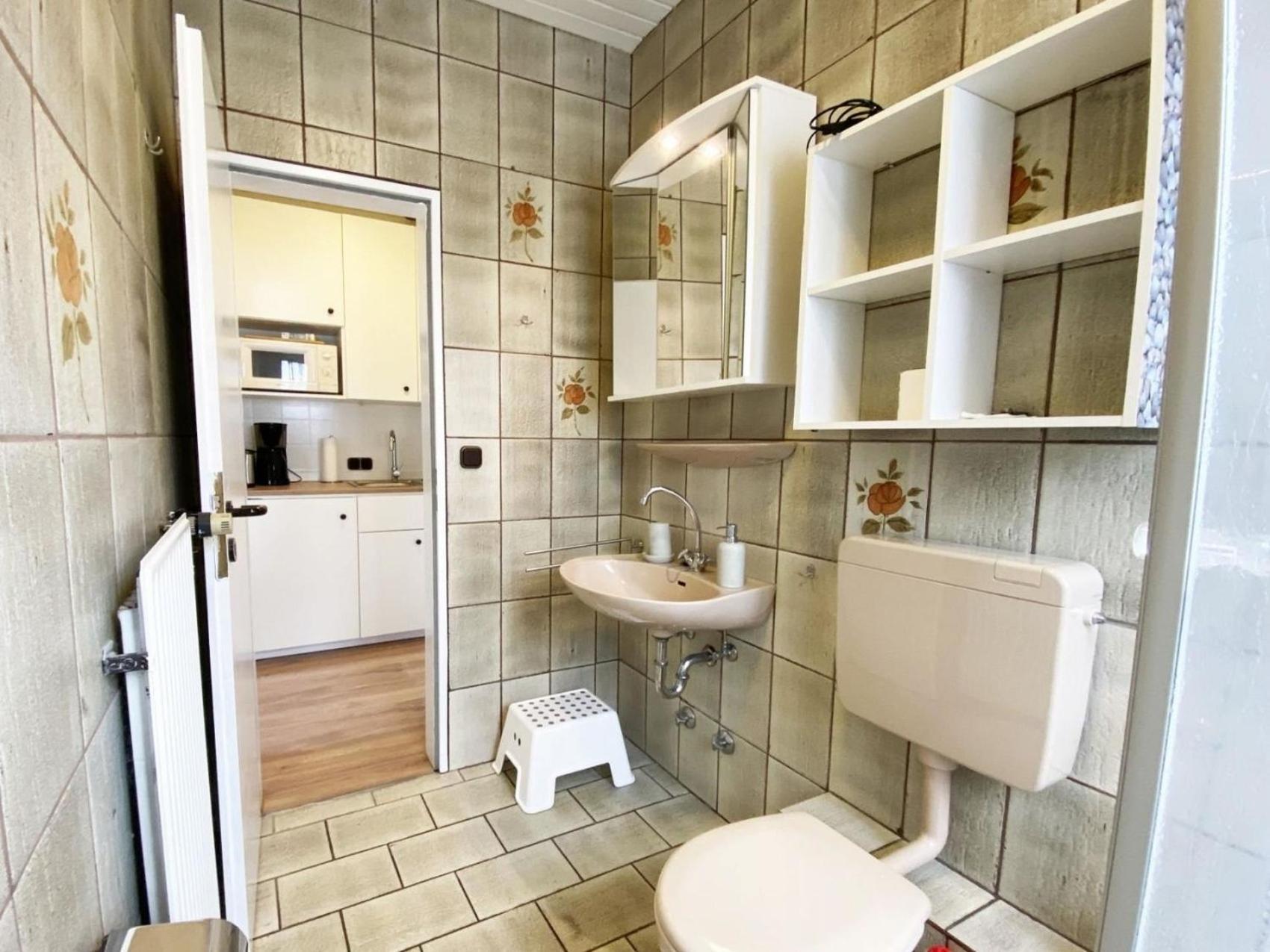 Ferien Im Wangerland - Haus Wiesenweg - Apartment 2 1Og ホールマージール エクステリア 写真