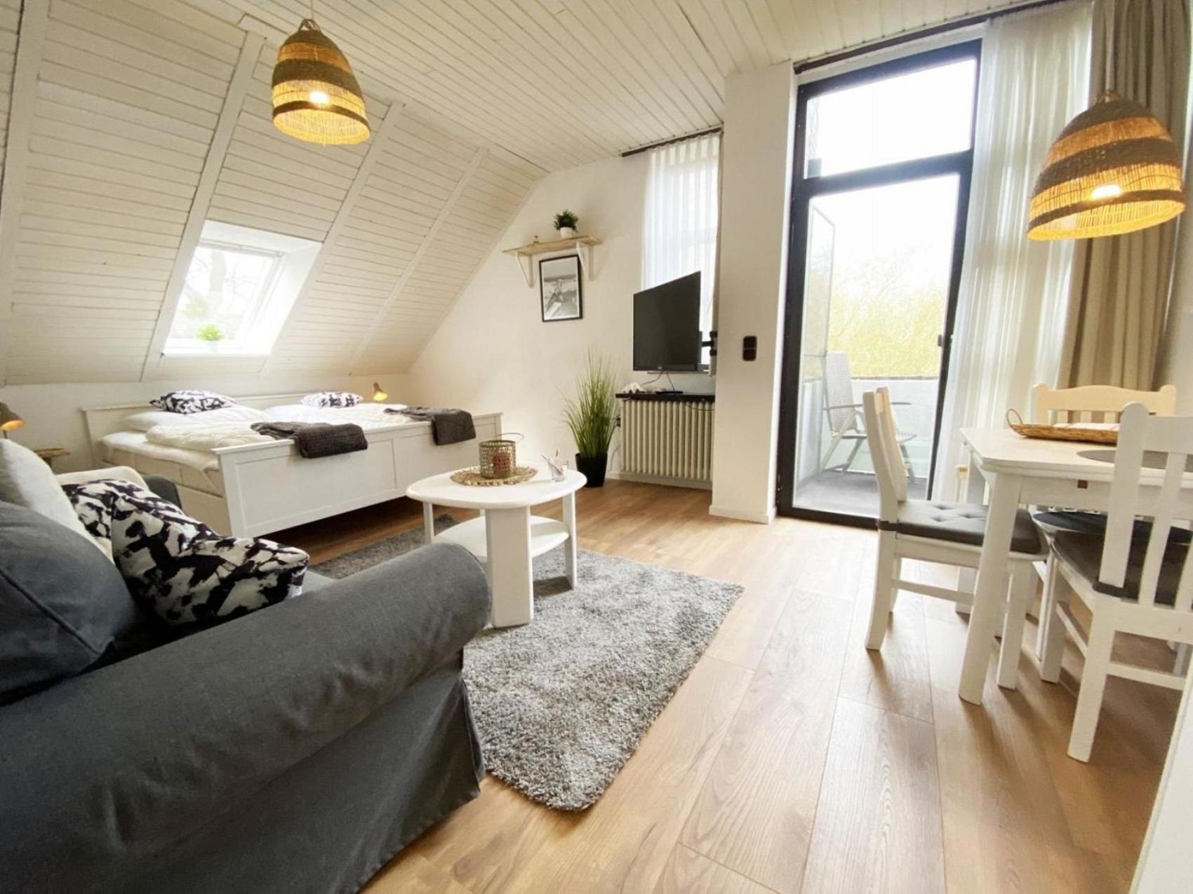 Ferien Im Wangerland - Haus Wiesenweg - Apartment 2 1Og ホールマージール エクステリア 写真
